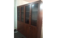  THANH LÝ TỦ HỒ SƠ GIÁM ĐỐC CÓ KÍNH, 8 CÁNH, 2m2 ĐỎ XOAN ĐÀO